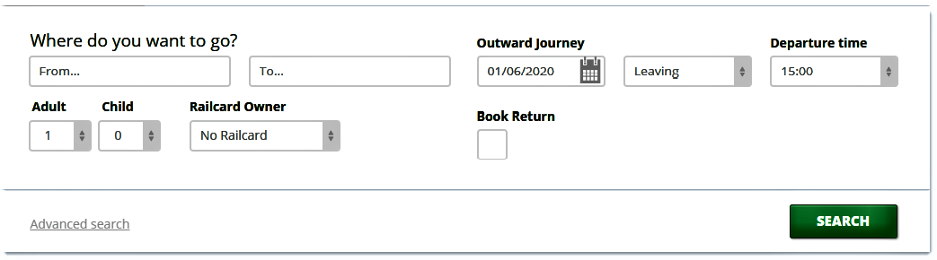 Split Train Ticket Journey Planner